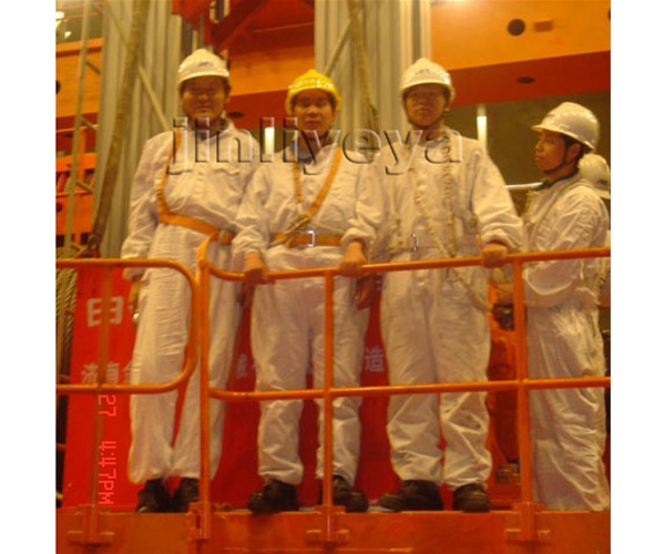 新疆中核集团江苏核电有限公司四桅柱铝合金升